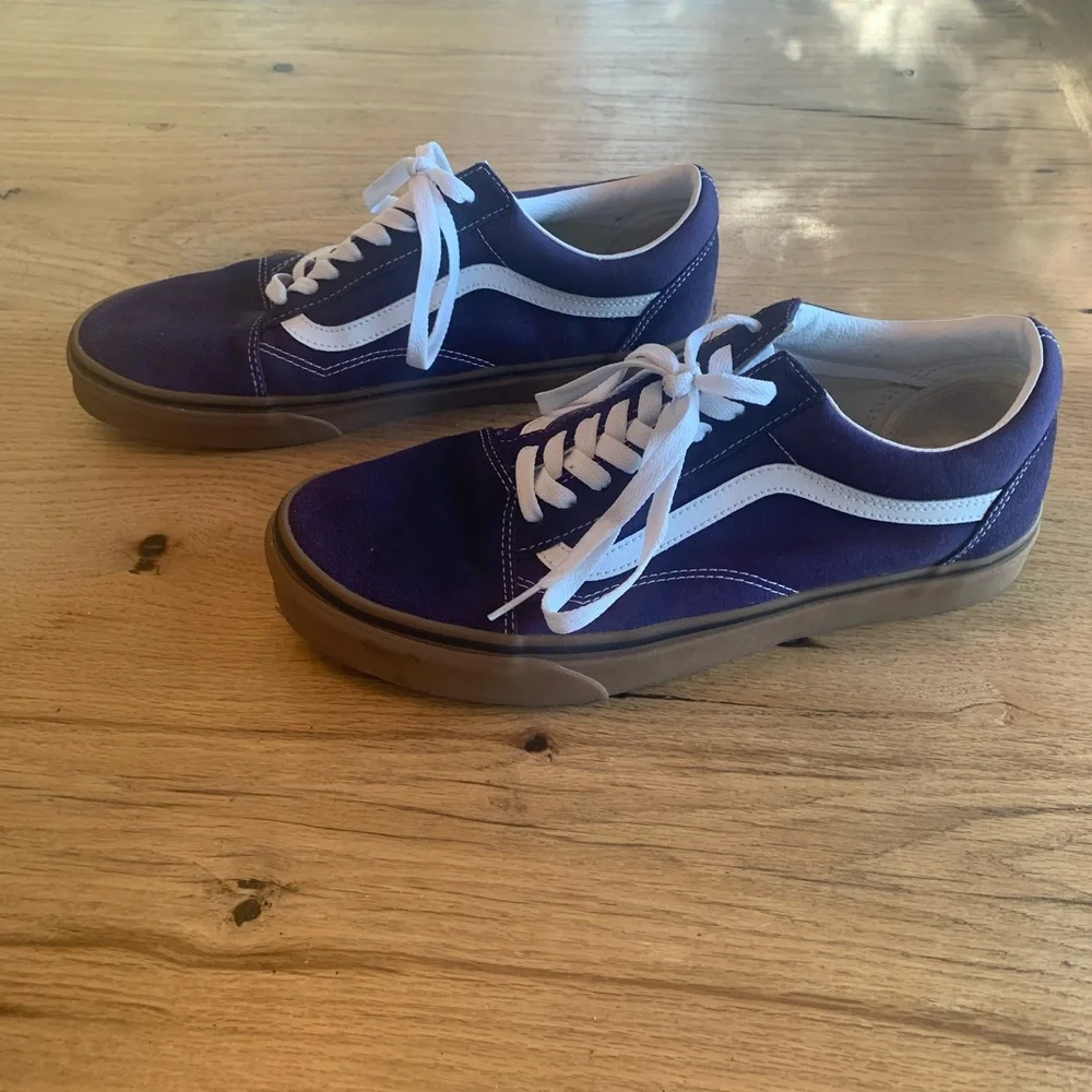 Vans Old‎ Skool Sneaker Trainers Purple Blue Men’s 10 NWOT